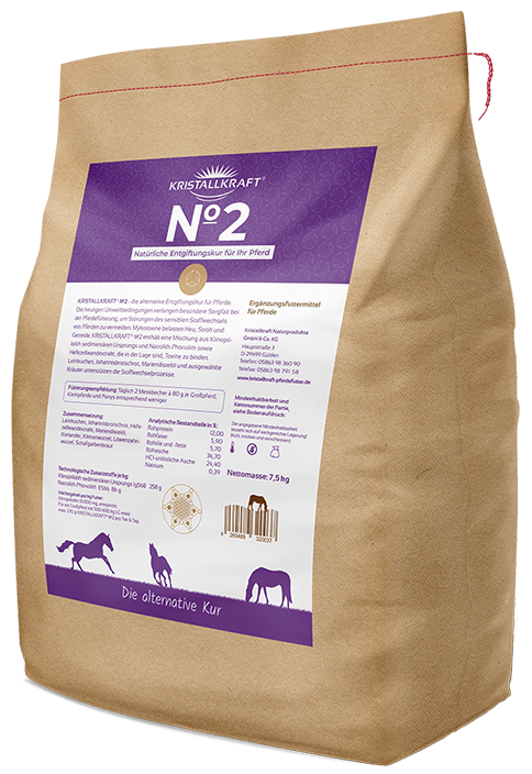 Kristallkraft No2 – Die alternative Entgiftungskur für Pferde
